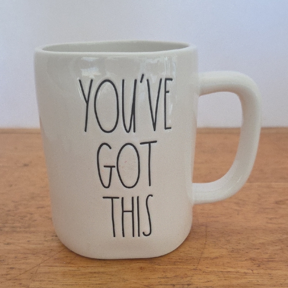 Rae Dunn White 'You've Got This' Mug